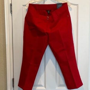 Alfani Women’s read crop pants - new!